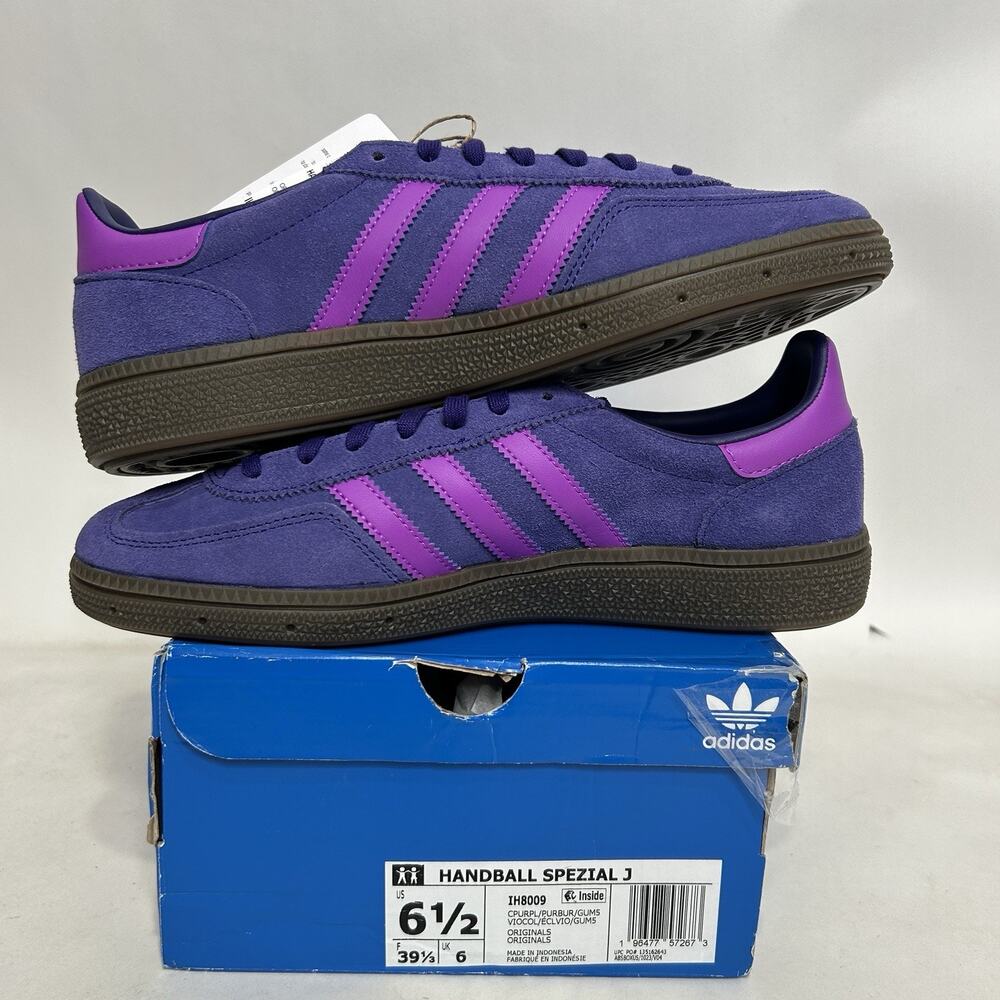 Adidas Originals Handball Spezial GS “Collegiate Purple” - Picture 3 of 5